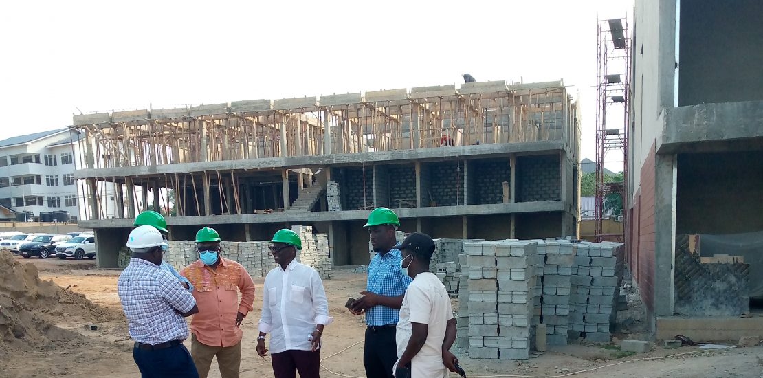 Coordinator for Marine Drive Project, Office of The President Inspects Progress of Work At Kawukudi